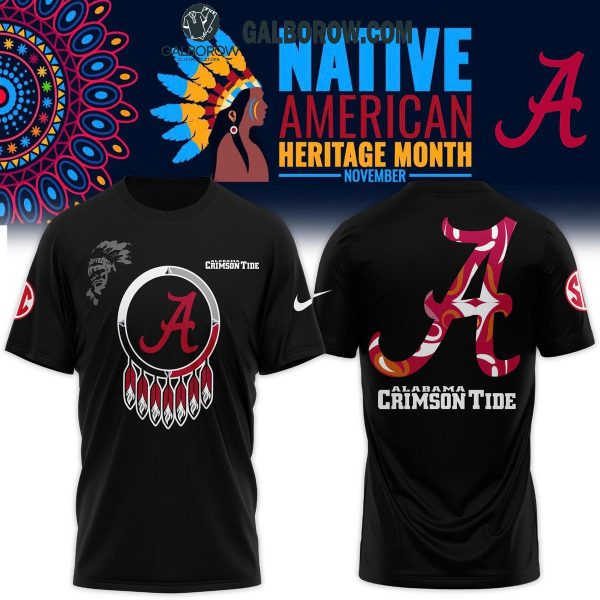 Alabama Crimson Tide NCAA For Native American Heritage Month 2024 Hoodie T-Shirt