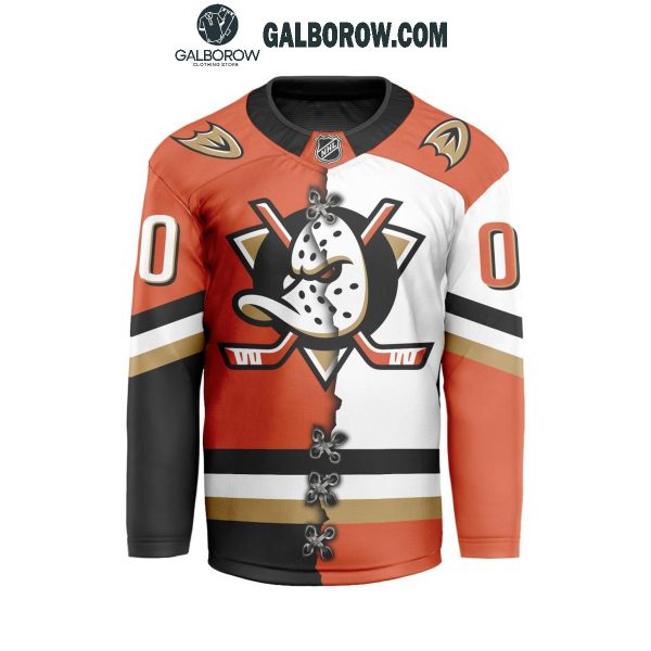 Anaheim Ducks 2024 Home Mix Away Personalized Hockey Jersey