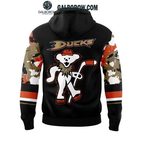 Anaheim Ducks Celebrating Grateful Dead Night 2024 Hoodie T-Shirt