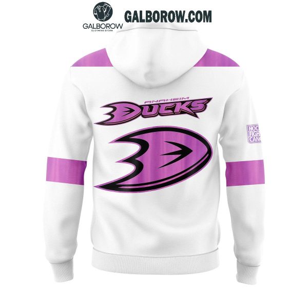 Anaheim Ducks Hockey Fight Cancer 2024 Hoodie T-Shirt