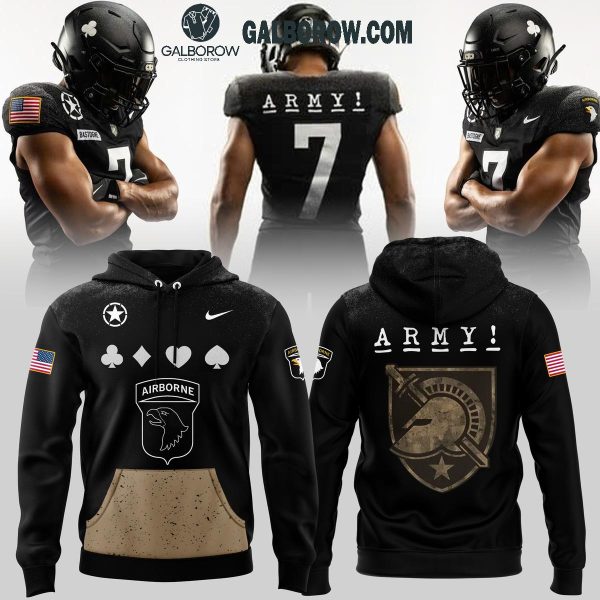 Army Black Knights Airborne West Point Football 2024 Hoodie T-Shirt