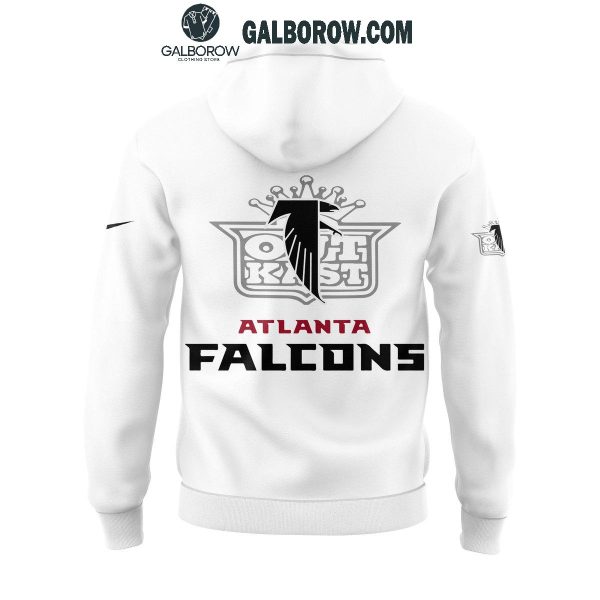 Atlanta Falcons Featuring With Outkast 2024 White Hoodie T-Shirt