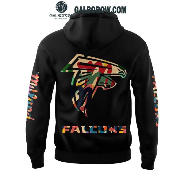 Atlanta Falcons Mifland Black 2024 Hoodie T-Shirt