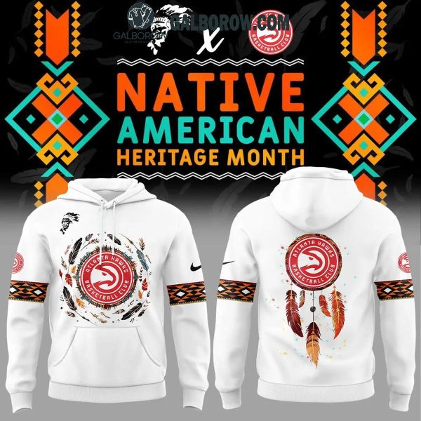 Atlanta Hawks Native American Heritage Month Love 2024 Hoodie T-Shirt