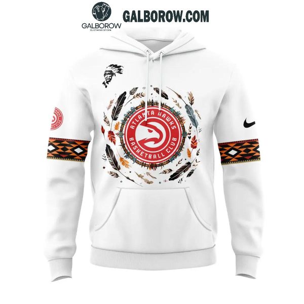 Atlanta Hawks Native American Heritage Month Love 2024 Hoodie T-Shirt