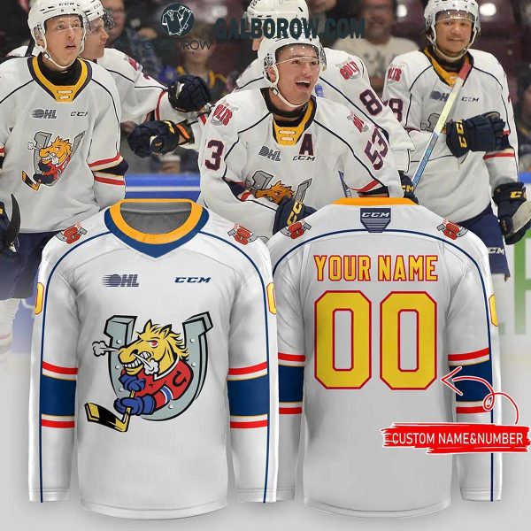 Barrie Colts Hockey Team Charlie Horse 2024 Personalized Hockey Jersey