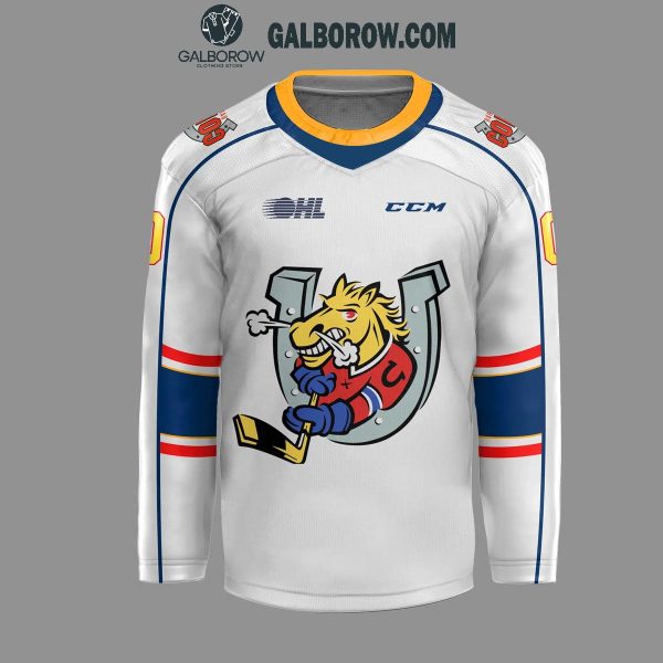 Barrie Colts Hockey Team Charlie Horse 2024 Personalized Hockey Jersey