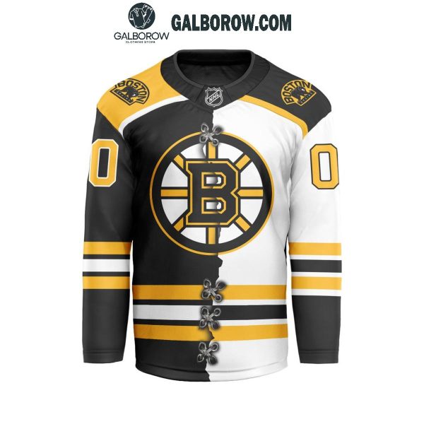 Boston Bruins 2024 Home Mix Away Personalized Hockey Jersey