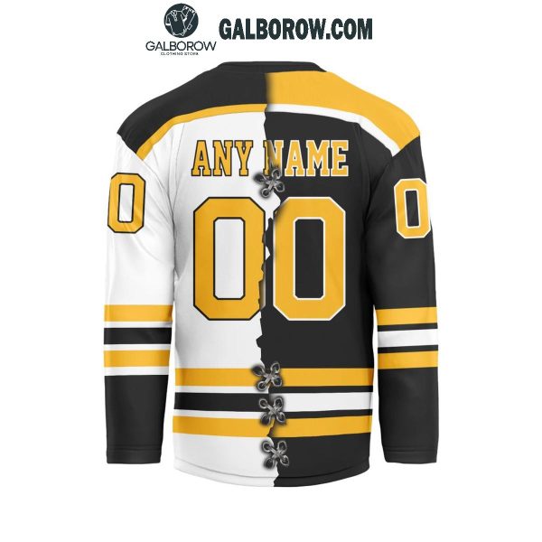 Boston Bruins 2024 Home Mix Away Personalized Hockey Jersey