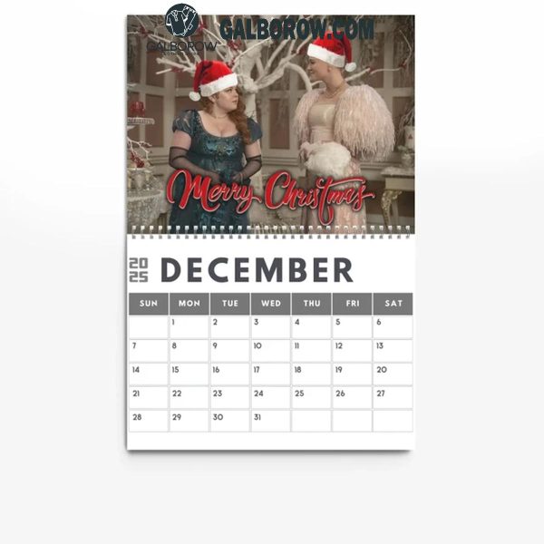 Bridgerton A Brand New Year 2025 Wall Hanging And Desk Calendar