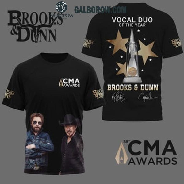 Brooks & Dunn Vocal Duo Of The Year 58th CMA Award 2024 Black Hoodie T-Shirt