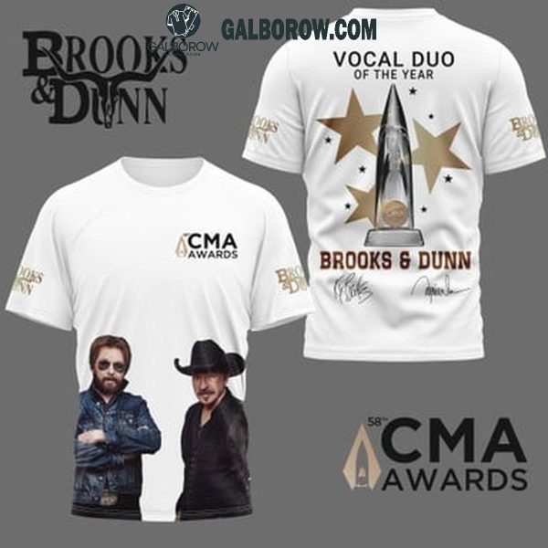 Brooks & Dunn Vocal Duo Of The Year 58th CMA Award 2024 Hoodie T-Shirt White