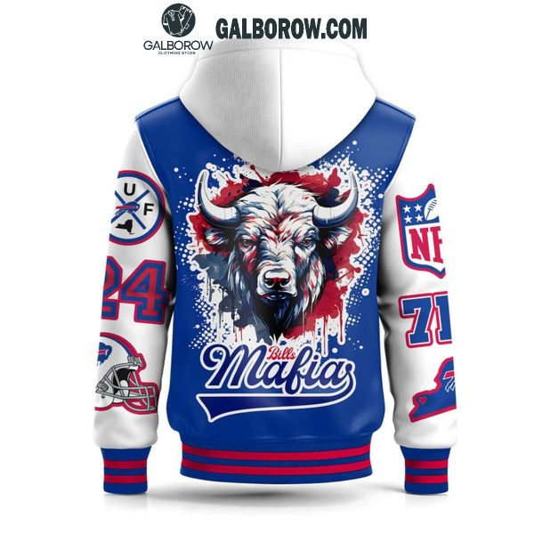 Buffalo Bills Football Est. 1960 Bill Mafia 2024 Baseball Jacket