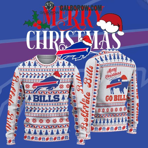 Buffalo Bills Merry Christmas 2024 Have A Merry Bills Christmas Ugly Sweater