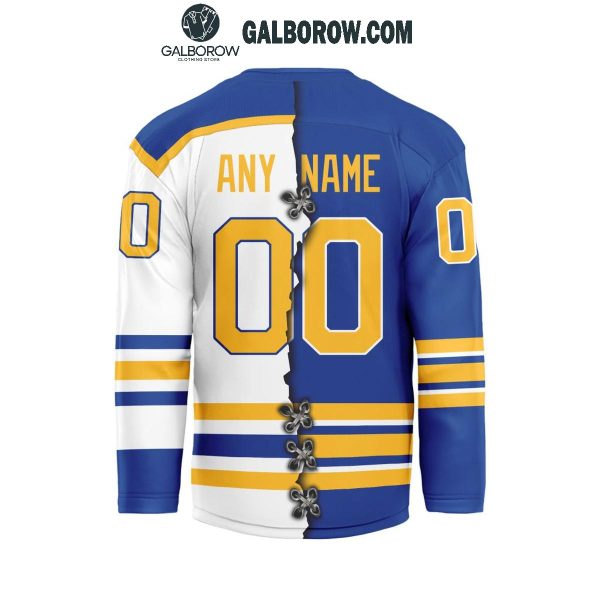 Buffalo Sabres 2024 Home Mix Away Personalized Hockey Jersey