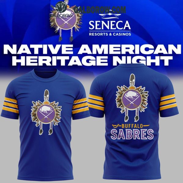 Buffalo Sabres Native American Heritage Month Seneca 2024 Hoodie T-Shirt