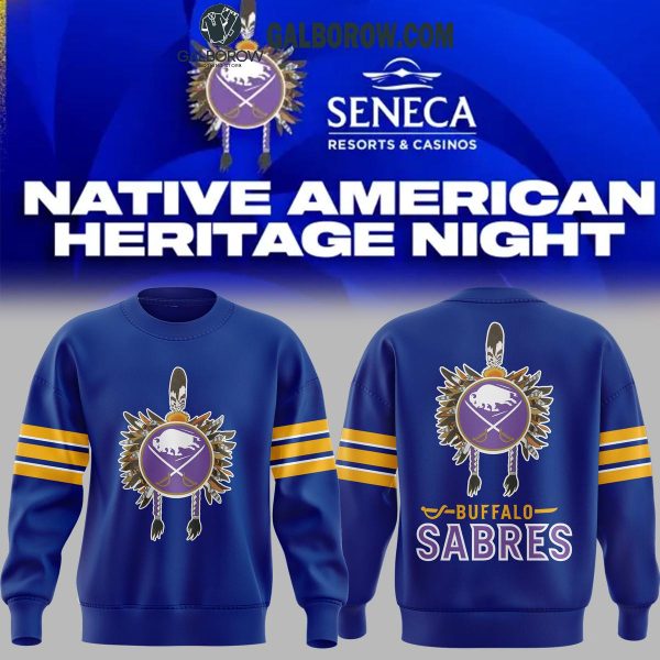 Buffalo Sabres Native American Heritage Month Seneca 2024 Hoodie T-Shirt