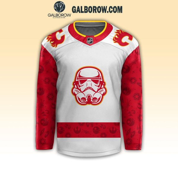 Calgary Flames 2024 Celebrating Night Of Star Wars Hockey Jersey