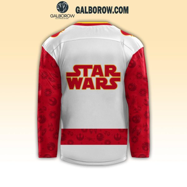 Calgary Flames 2024 Celebrating Night Of Star Wars Hockey Jersey