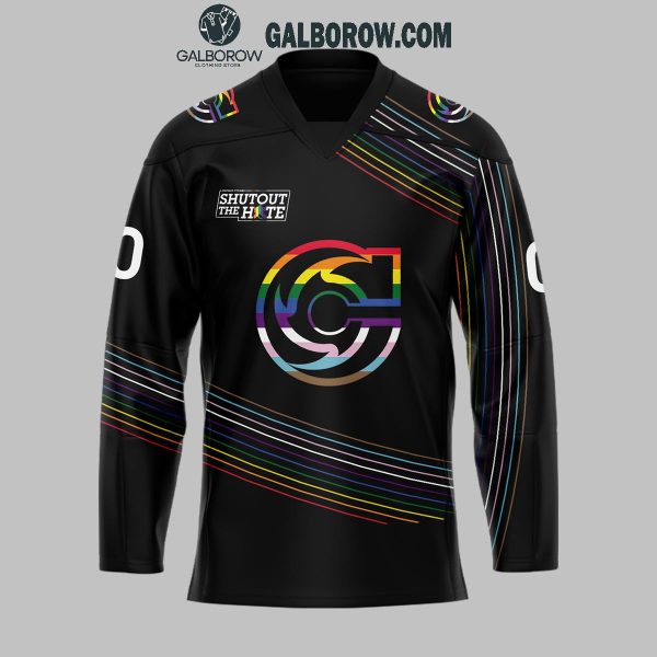 Cincinnati Cyclones 2024 Shutout The Hate Personalization Hockey Jersey