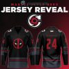 Cincinnati Cyclones 2024 Deadpool Collaboration Personalized Hockey Jersey