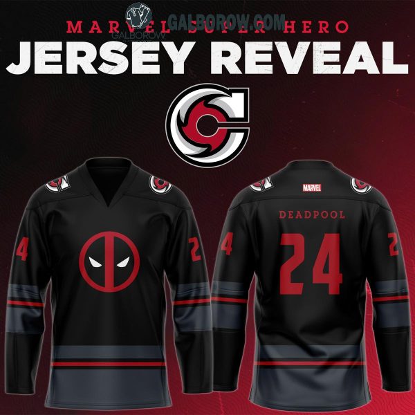 Cincinnati Cyclones Deadpool 2024 Collaboration Hockey Jersey