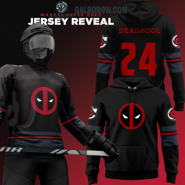 Cincinnati Cyclones Marvel Deadpool Anti-Hero 2024 Hoodie T-Shirt