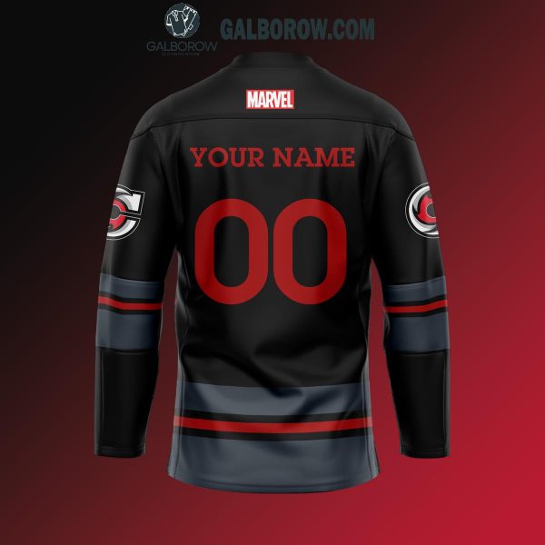 Cincinnati Cyclones Marvel Deadpool Anti-Hero 2024 Personalized Hockey Jersey