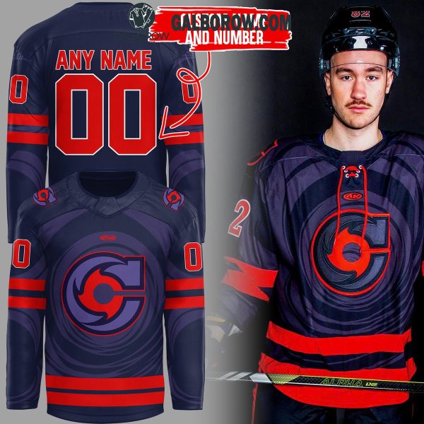 Cincinnati Cyclones We Don’t Care We Paint The Town Red Personalization Hockey Jersey