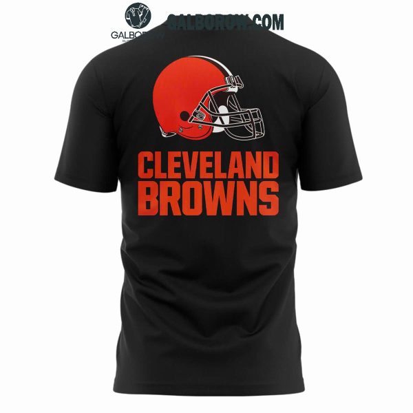 Cleveland Browns Team Donovan The Voice Of Cleveland Football Hoodie T-Shirt