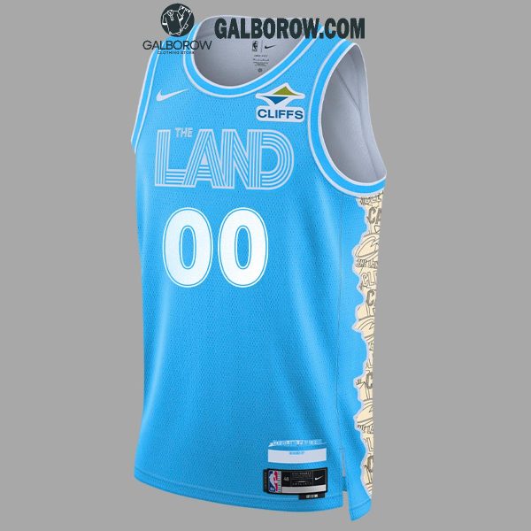 Cleveland Cavaliers C Land Let Em Know 2024 Personalized Basketball Jersey