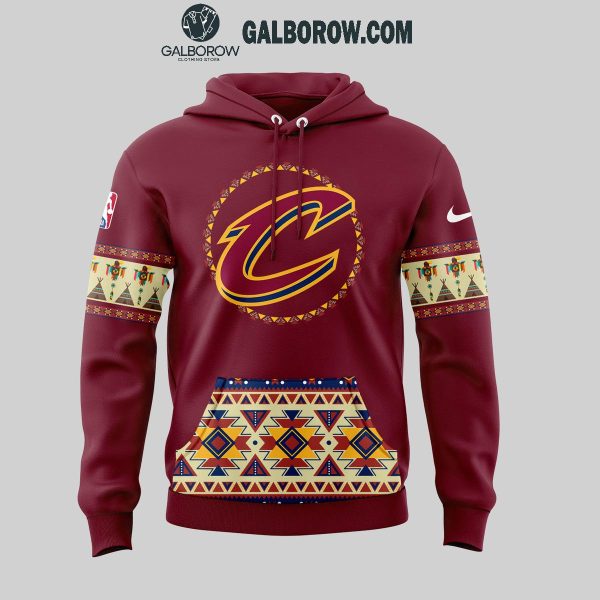 Cleveland Cavaliers The Pride Of Native American Heritage 2024 Celebrating Hoodie T-Shirt