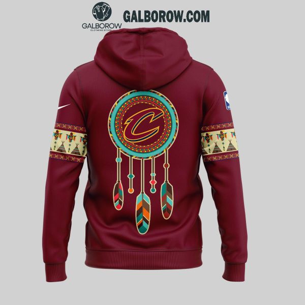 Cleveland Cavaliers The Pride Of Native American Heritage 2024 Celebrating Hoodie T-Shirt