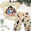 BTS Is All I Want For Christmas 2024 Happy Holidays Fleece Pajamas Set