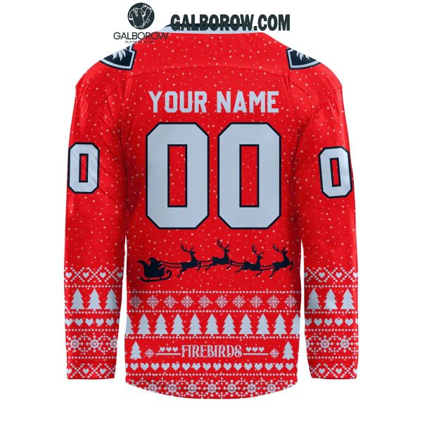 Coachella Valley Firebirds Journey In Christmas Eve Personalized Hockey Jersey