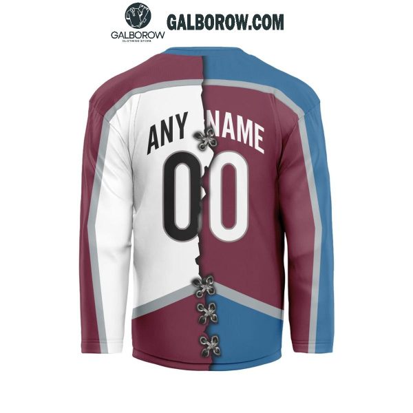 Colorado Avalanche 2024 Home Mix Away Personalized Hockey Jersey