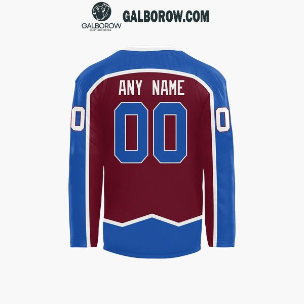 Colorado Avalanche Celebration Of Native American Heritage Personalized Hockey Jersey