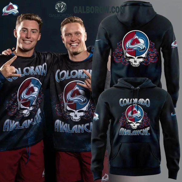 Colorado Avalanche Grateful Dead 2024 The Memories Celebration Hoodie T-Shirt