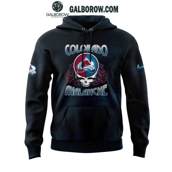 Colorado Avalanche Grateful Dead 2024 The Memories Celebration Hoodie T-Shirt