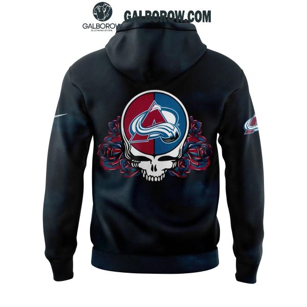 Colorado Avalanche Grateful Dead 2024 The Memories Celebration Hoodie T-Shirt