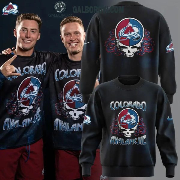 Colorado Avalanche Grateful Dead 2024 The Memories Celebration Hoodie T-Shirt