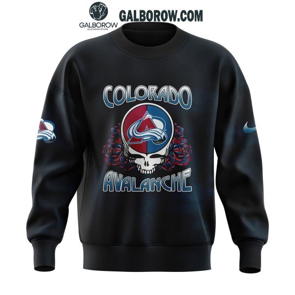 Colorado Avalanche Grateful Dead 2024 The Memories Celebration Hoodie T-Shirt