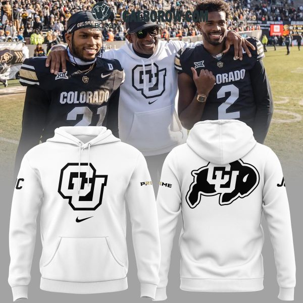 Colorado Buffaloes 2024 White New Face New Season Hoodie T-Shirt