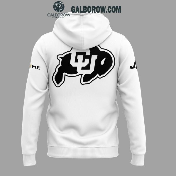 Colorado Buffaloes 2024 White New Face New Season Hoodie T-Shirt