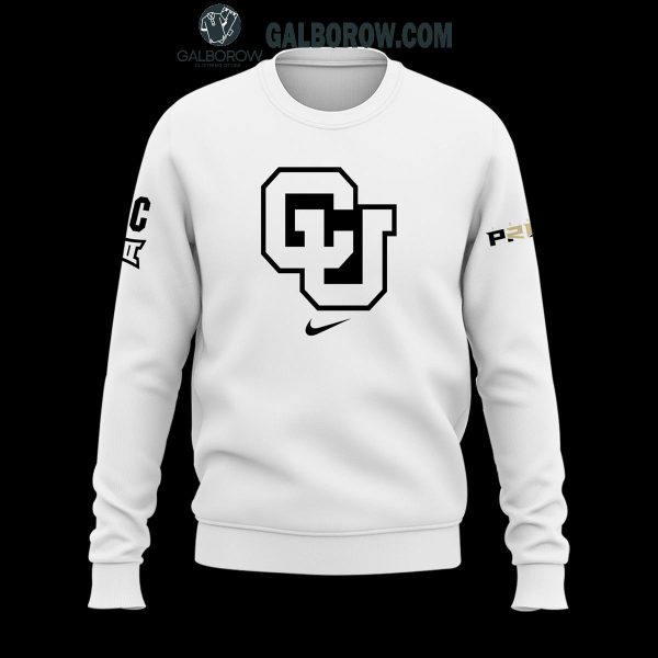 Colorado Buffaloes 2024 White New Face New Season Hoodie T-Shirt