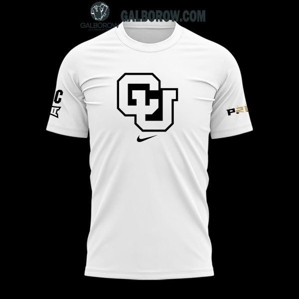 Colorado Buffaloes 2024 White New Face New Season Hoodie T-Shirt