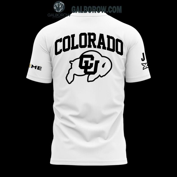 Colorado Buffaloes 2024 White New Face New Season Hoodie T-Shirt