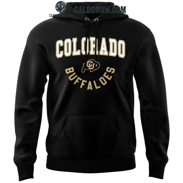 Colorado Buffaloes Since 1876 Throwback Black 2024 Hoodie T-Shirt