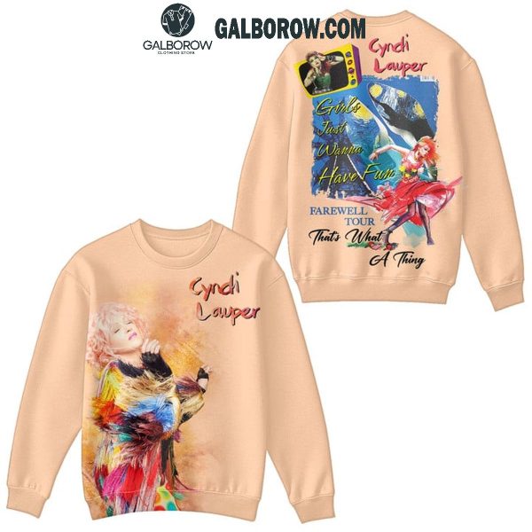 Cyndi Lauper 2024 Girls Just Want To Have Fun Hoodie T-Shirt