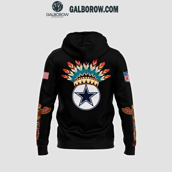 Dallas Cowboys 2024 NHL Native American Heritage Month Hoodie T-Shirt